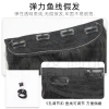 One-piece wig for women, long curly hair, elastic fishline, hair increase, hair extension piece, invisible simulation, seamless and fluffy wig Specification image